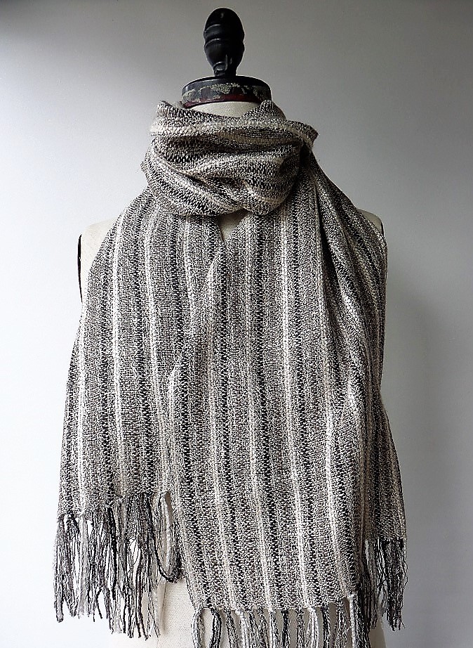 Rory Soft Woven Frayed Edge Scarf